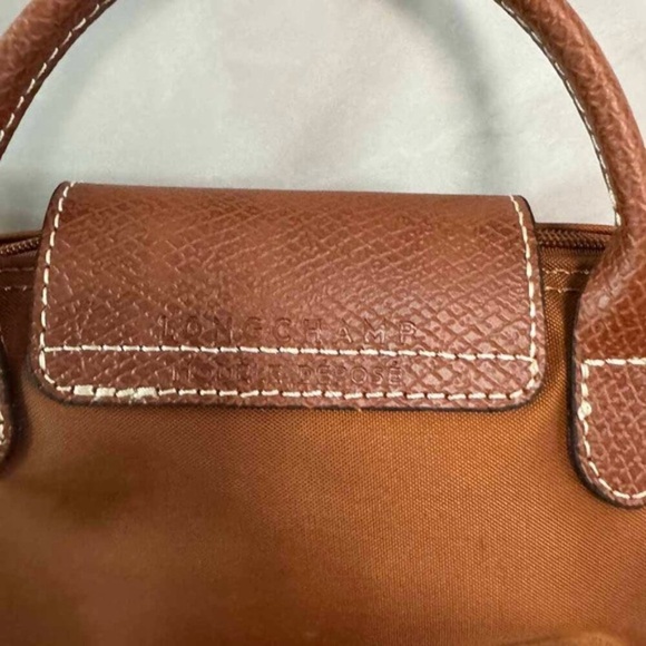 Longchamp Tan and Brown Mini Bag🤎🤎 - Picture 2 of 8